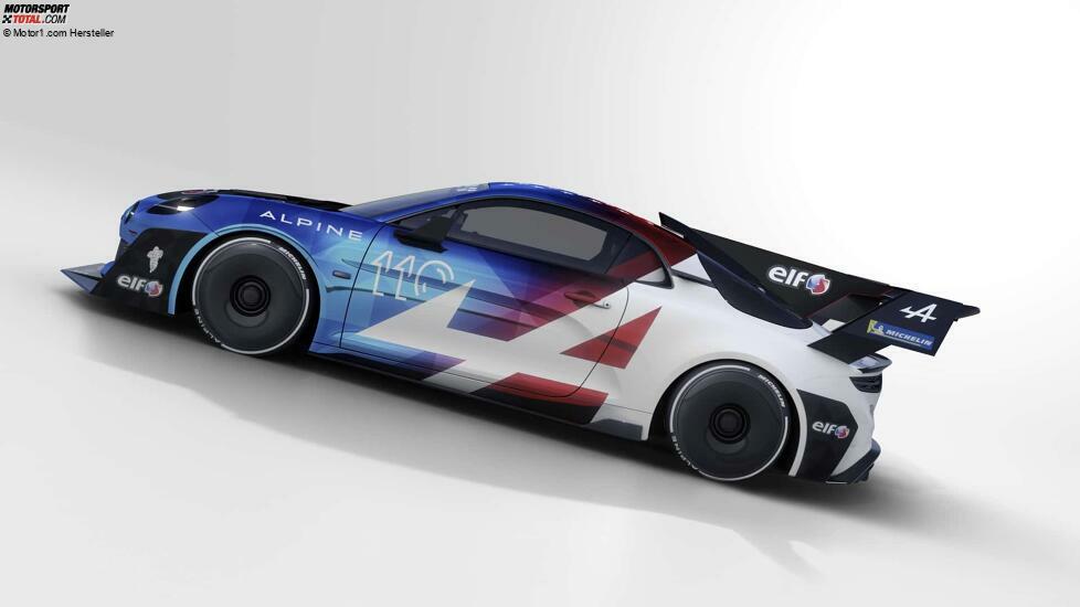 Alpine A110, la vettura da corsa per la Pikes Peak 2023