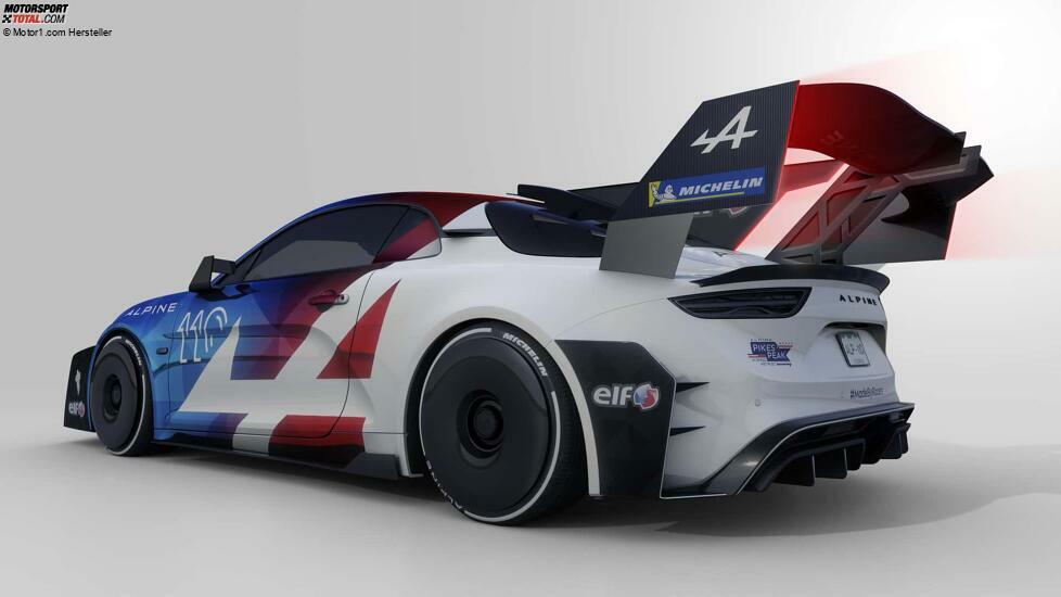 Alpine A110, la vettura da corsa per la Pikes Peak 2023