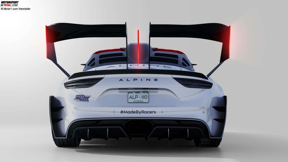 Alpine A110, la vettura da corsa per la Pikes Peak 2023