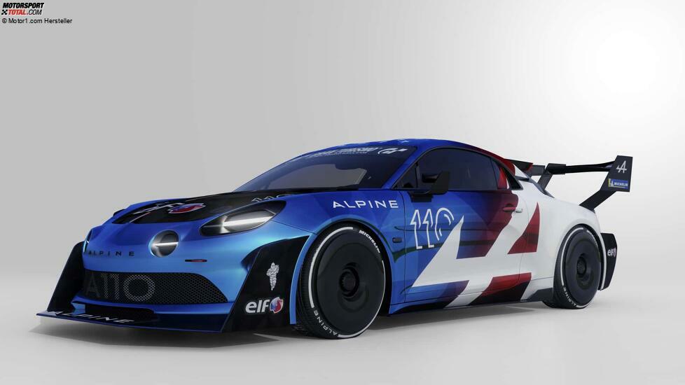 Alpine A110, la vettura da corsa per la Pikes Peak 2023