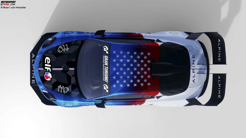 Alpine A110, la vettura da corsa per la Pikes Peak 2023