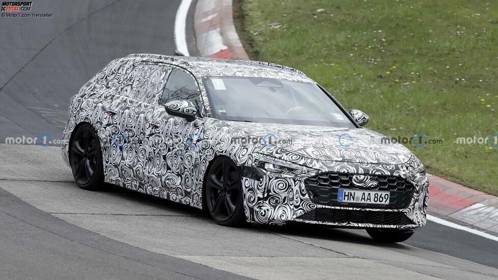 Audi A5 und S5 (2023) als Erlkönige