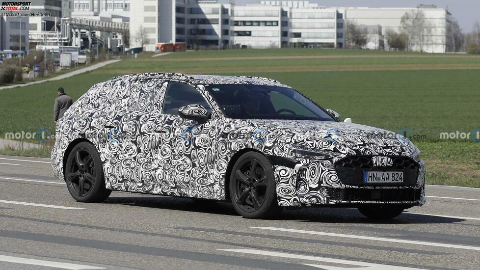 Audi A5 und S5 (2023) als Erlkönige