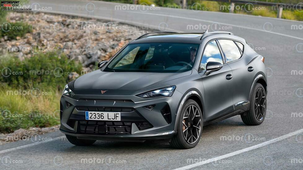 Cupra Formentor (2023) als Rendering von Motor1.com