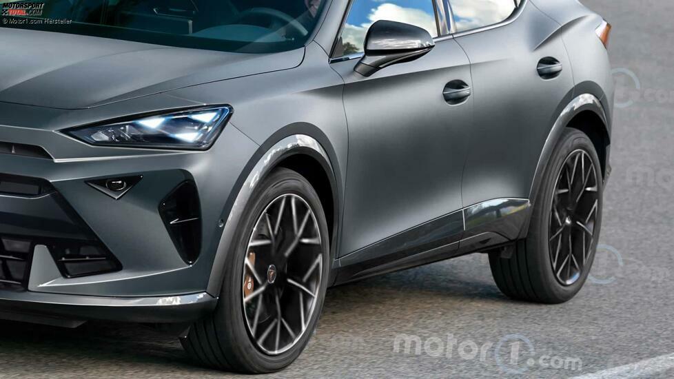 Cupra Formentor (2023) als Rendering von Motor1.com