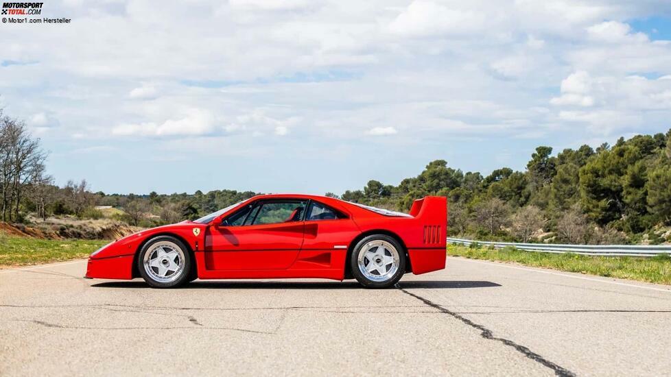 Ferrari F40 von F1-Legende Alain Prost wird versteigert