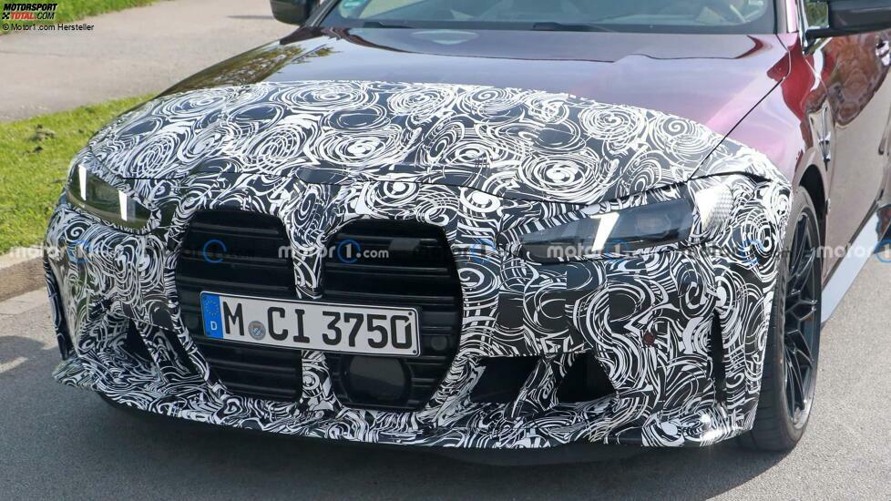 BMW M4 Cabrio (2023) mit Facelift als Erlkönig