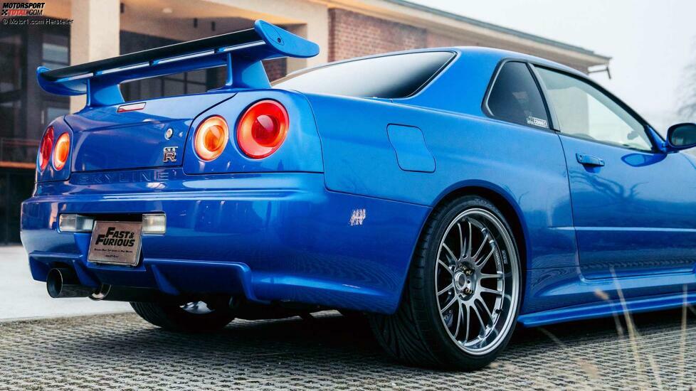 2000 Nissan Skyline R34 GT-R von Kaizo Industries, gefahren von Paul Walker bei der Auktion von Fast and Furious Bonham