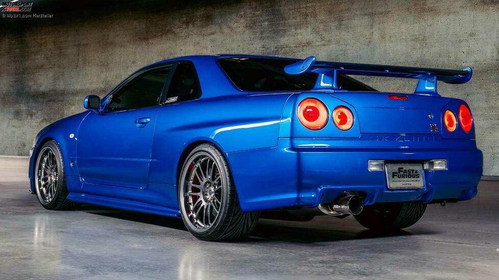 2000 Nissan Skyline R34 GT-R von Kaizo Industries, gefahren von Paul Walker bei der Auktion von Fast and Furious Bonham