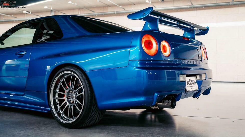 2000 Nissan Skyline R34 GT-R von Kaizo Industries, gefahren von Paul Walker bei der Auktion von Fast and Furious Bonham