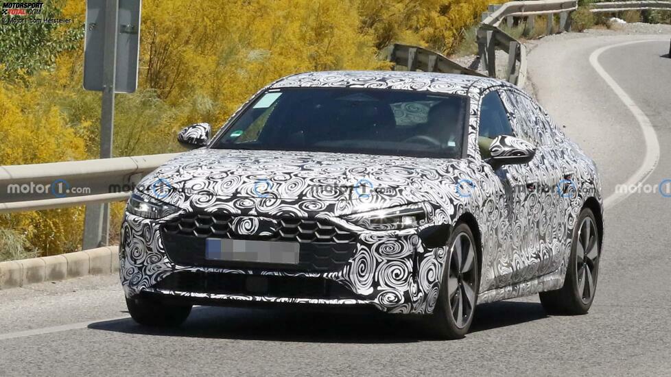 Audi A5 Sportback (2024) auf neuen Erlkönigbildern