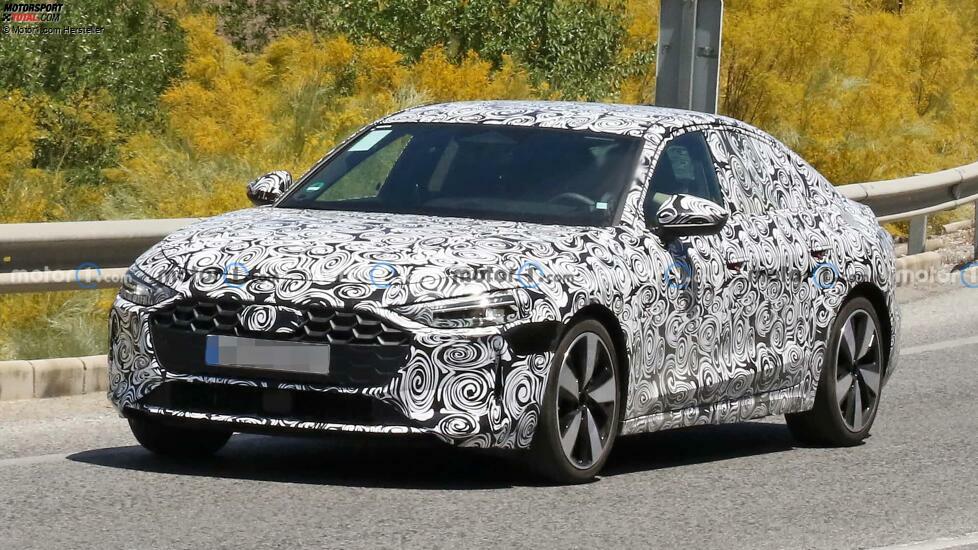 Audi A5 Sportback (2024) auf neuen Erlkönigbildern