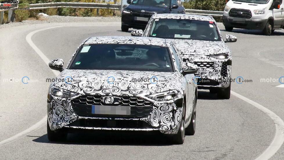 Audi A5 Sportback (2024) auf neuen Erlkönigbildern