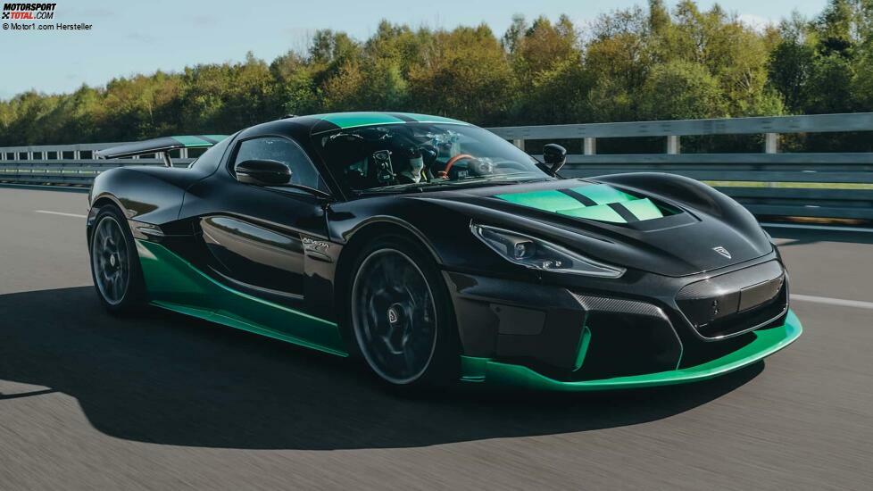 Rimac Nevera stellt 23 Rekorde in Papenburg auf