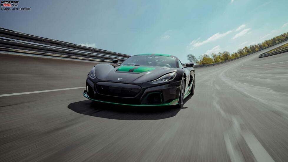 Rimac Nevera stellt 23 Rekorde in Papenburg auf