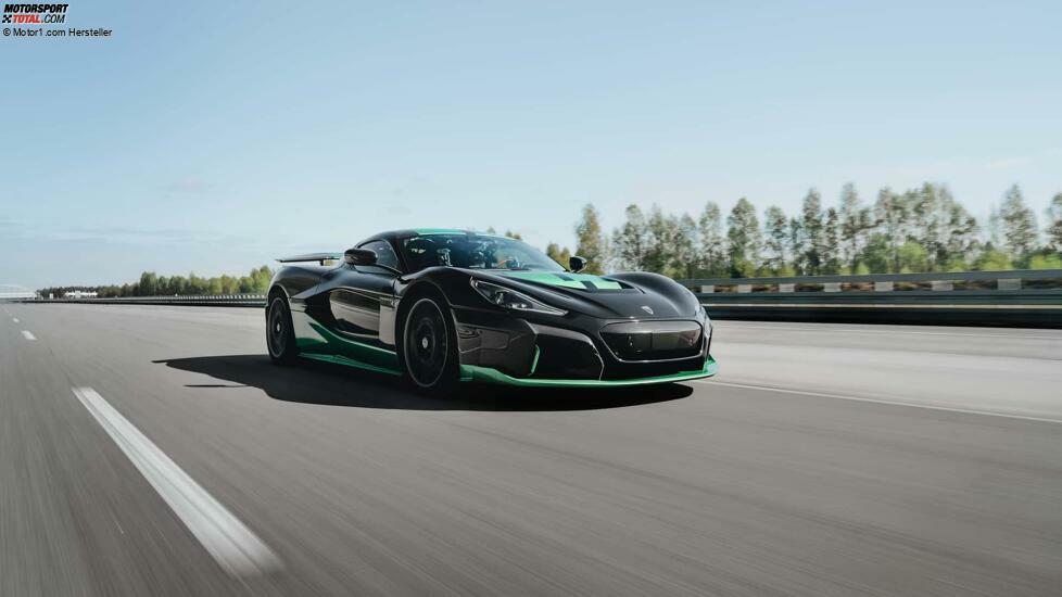 Rimac Nevera stellt 23 Rekorde in Papenburg auf