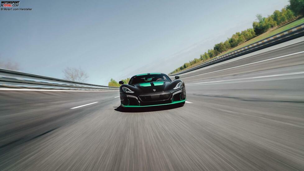 Rimac Nevera stellt 23 Rekorde in Papenburg auf