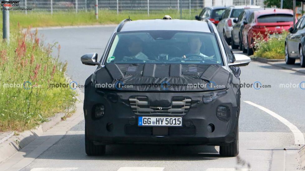 Hyundai Tucson Facelift (2023) Erlkönig