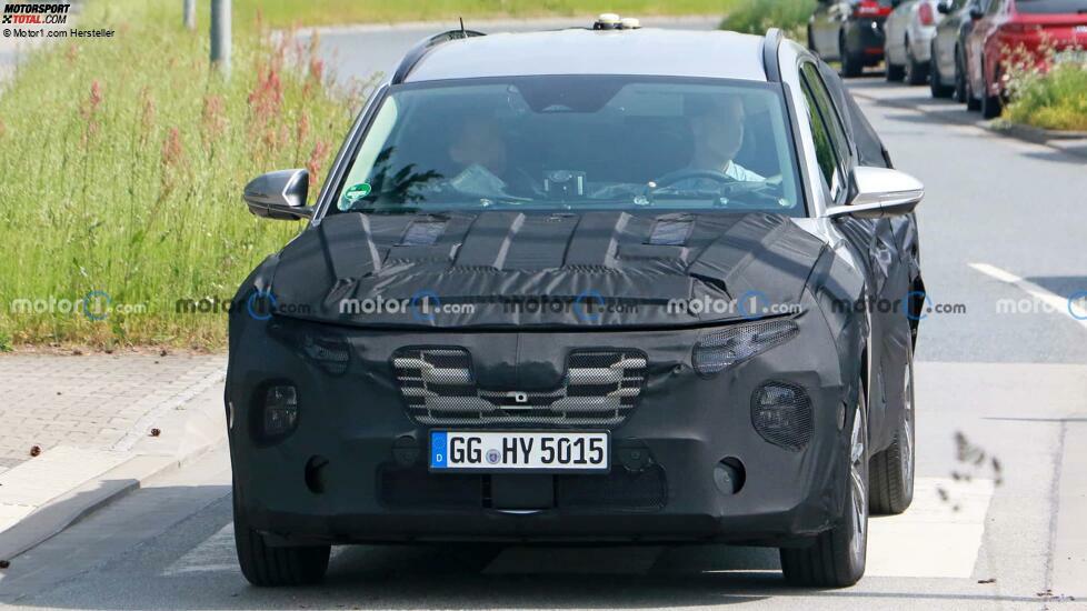 Hyundai Tucson Facelift (2023) Erlkönig