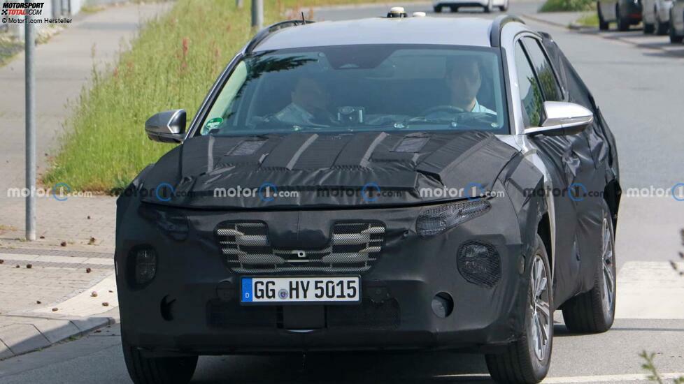 Hyundai Tucson Facelift (2023) Erlkönig
