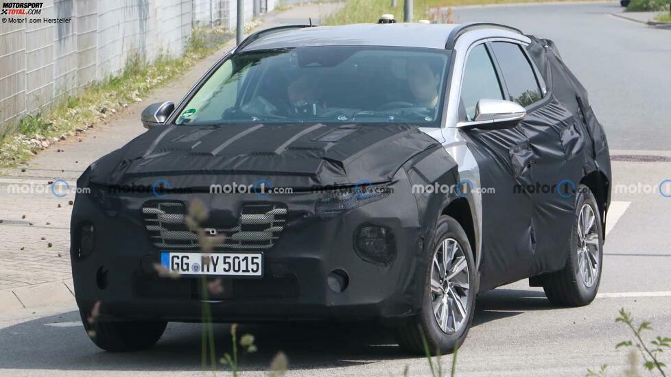 Hyundai Tucson Facelift (2023) Erlkönig