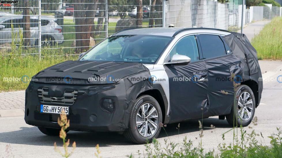 Hyundai Tucson Facelift (2023) Erlkönig