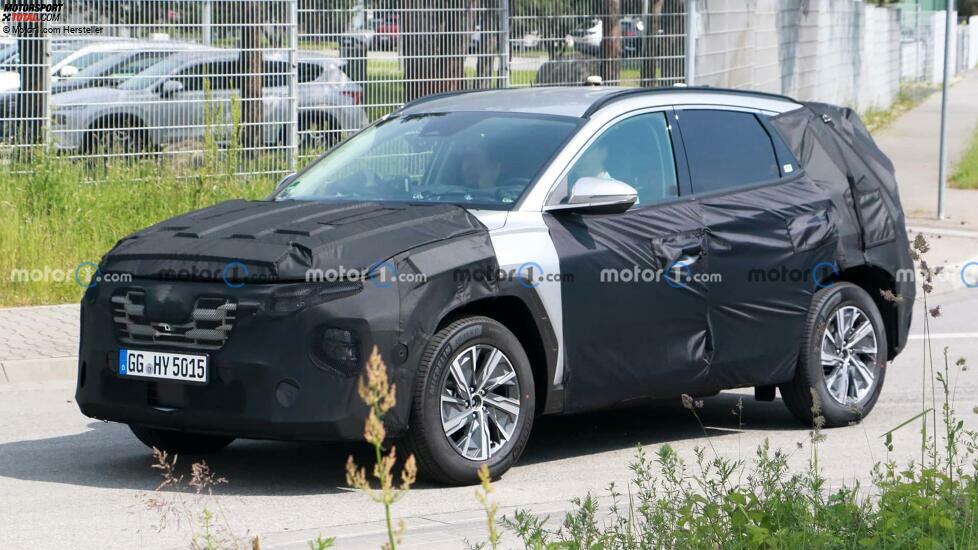 Hyundai Tucson Facelift (2023) Erlkönig