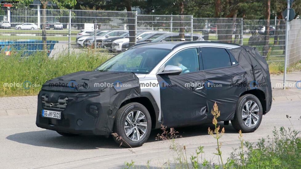 Hyundai Tucson Facelift (2023) Erlkönig