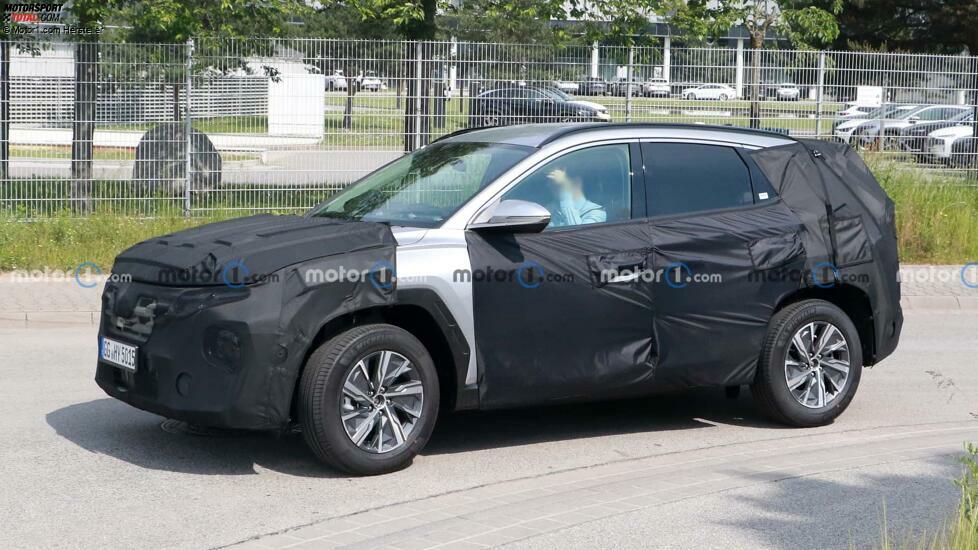 Hyundai Tucson Facelift (2023) Erlkönig