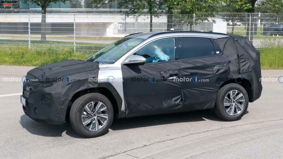 Hyundai Tucson Facelift (2023) Erlkönig
