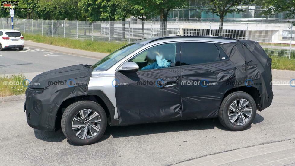 Hyundai Tucson Facelift (2023) Erlkönig