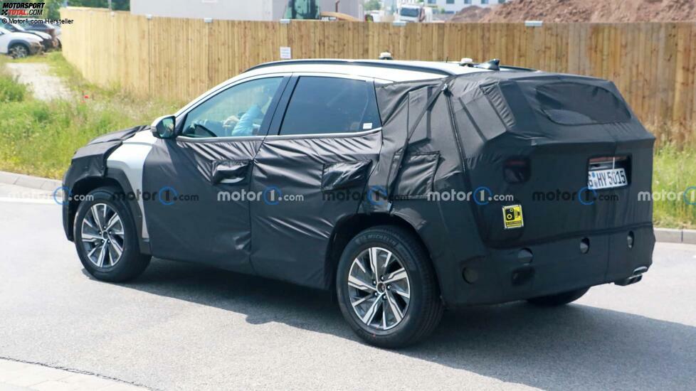 Hyundai Tucson Facelift (2023) Erlkönig