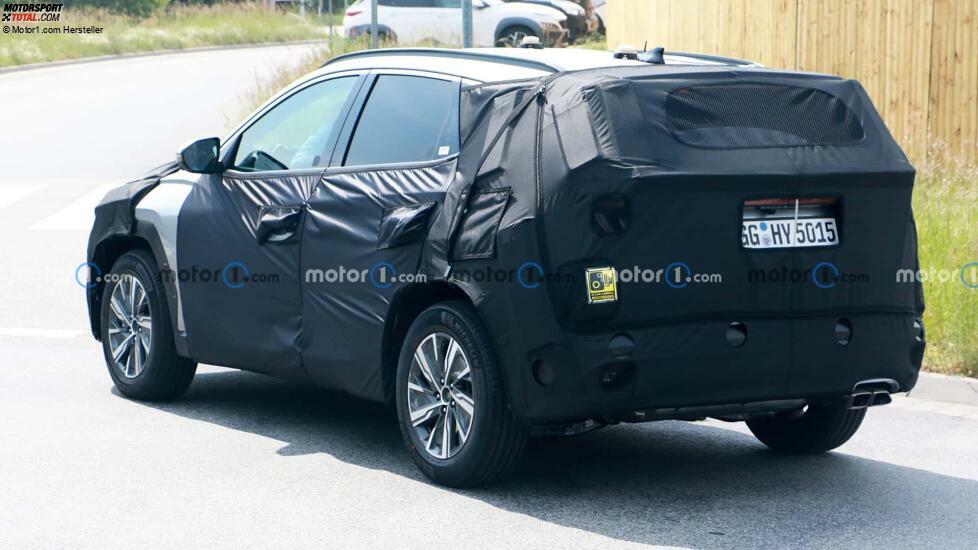 Hyundai Tucson Facelift (2023) Erlkönig