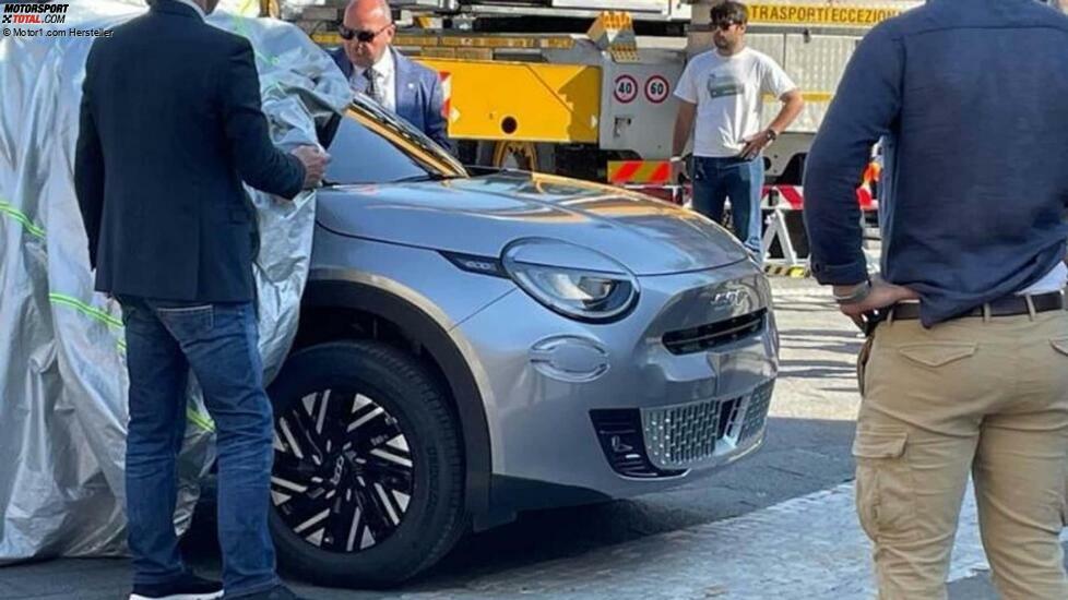 Fiat 600, le foto spia in Liguria