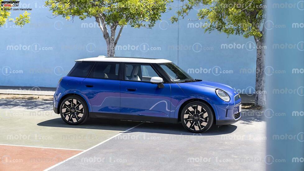 MINI 5 porte (2023), il render di Motor1.com