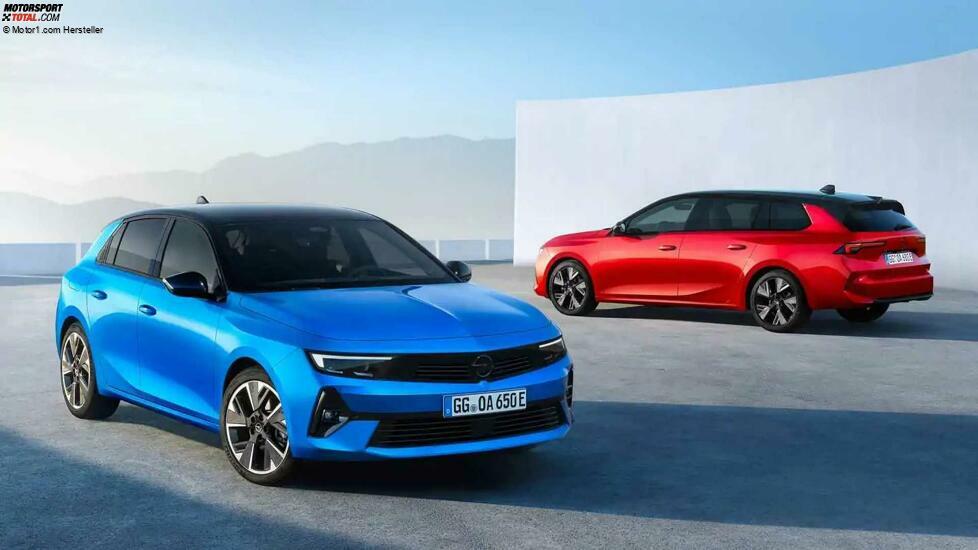 Opel Astra Electric (2023) und Opel Astra Sports Tourer Electric (2023)