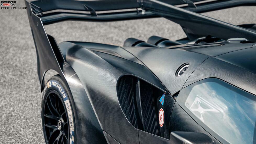 Bugatti Bolide bei Werkstests (2023)