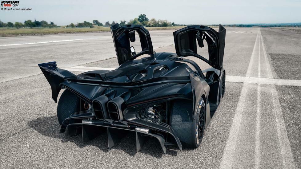 Bugatti Bolide bei Werkstests (2023)