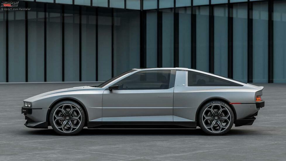 Konzept-Rendering des Hyundai Pony Coupé