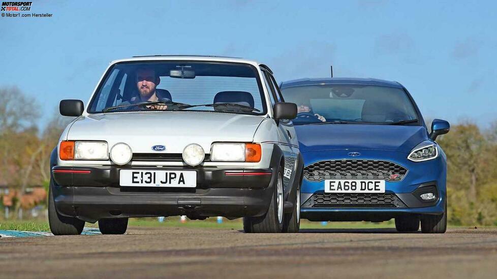 1981 Ford Fiesta XR2 und 2019 ST