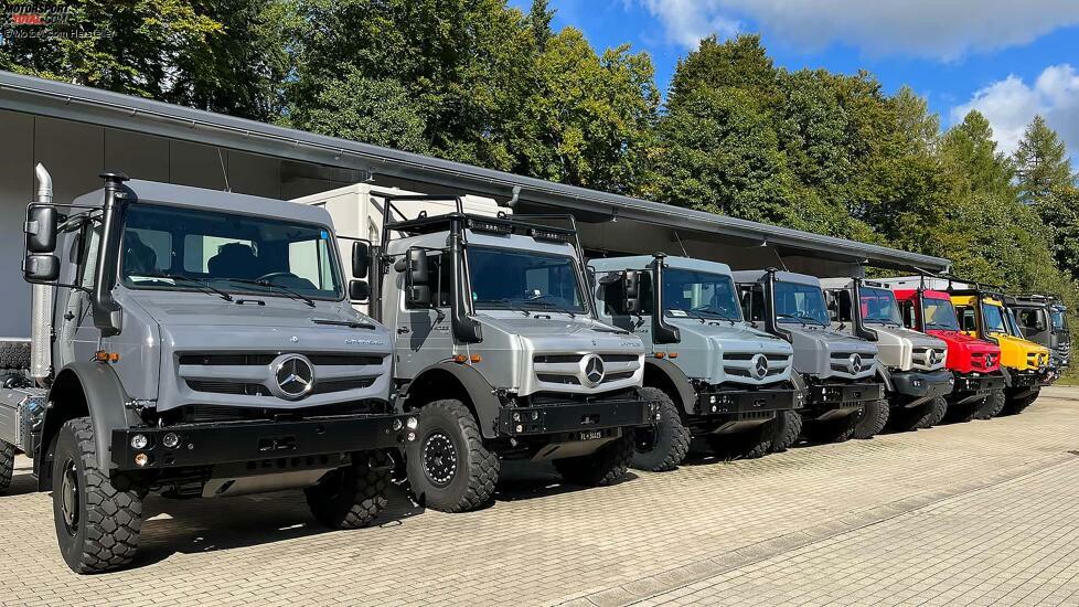 Unimog auf der Abenteuer & Allrad 2023