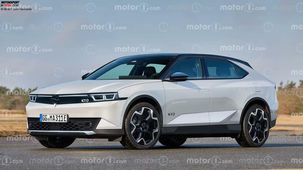 Opel Manta (2025), il render di Motor1.com