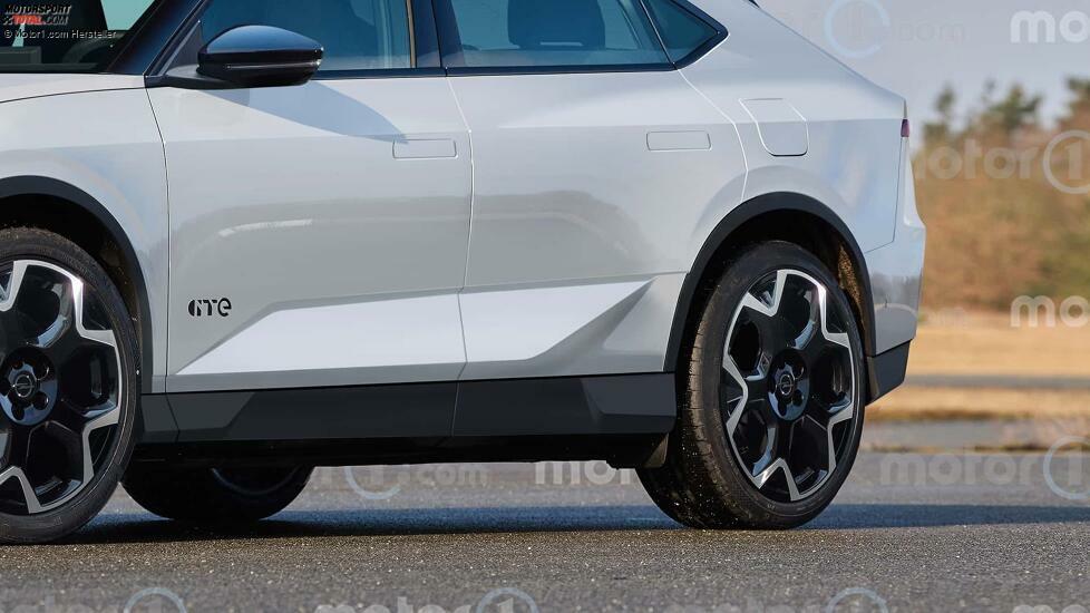 Opel Manta (2025), il render di Motor1.com