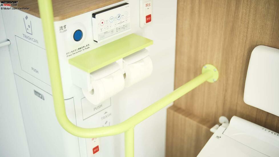 Mobile, barrierefreie Toilette von Toyota