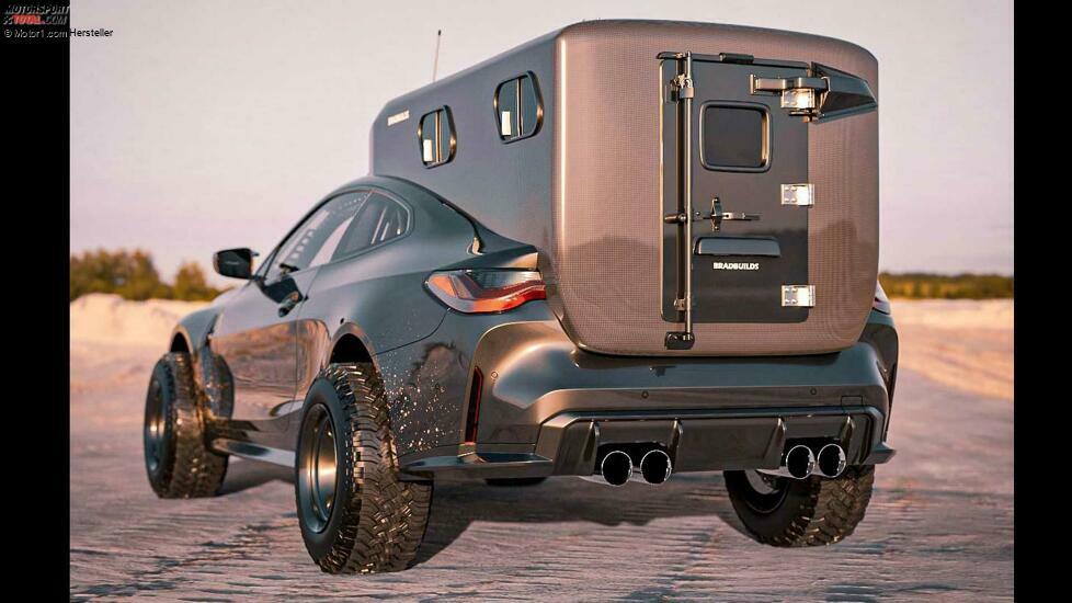 BMW M4 Overlander Renderings von BradBuilds