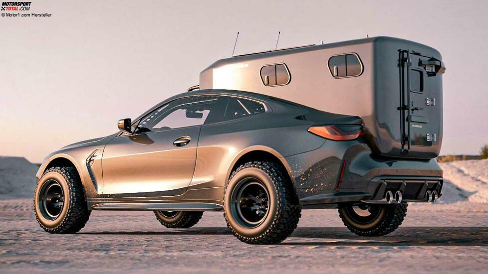 BMW M4 Overlander Renderings von BradBuilds