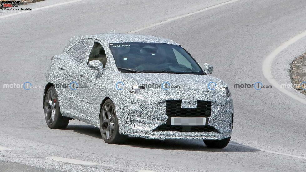 Ford Puma ST (2024) als Erlkönig