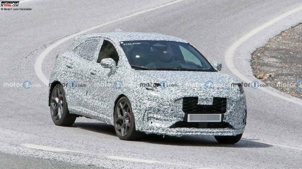 Ford Puma ST (2024) als Erlkönig