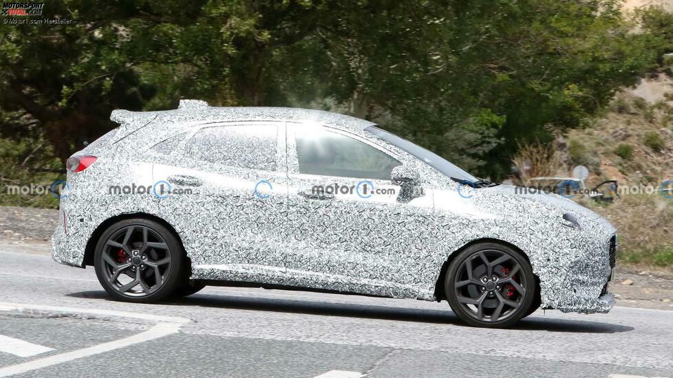 Ford Puma ST (2024) als Erlkönig