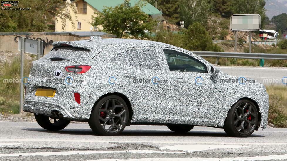 Ford Puma ST (2024) als Erlkönig